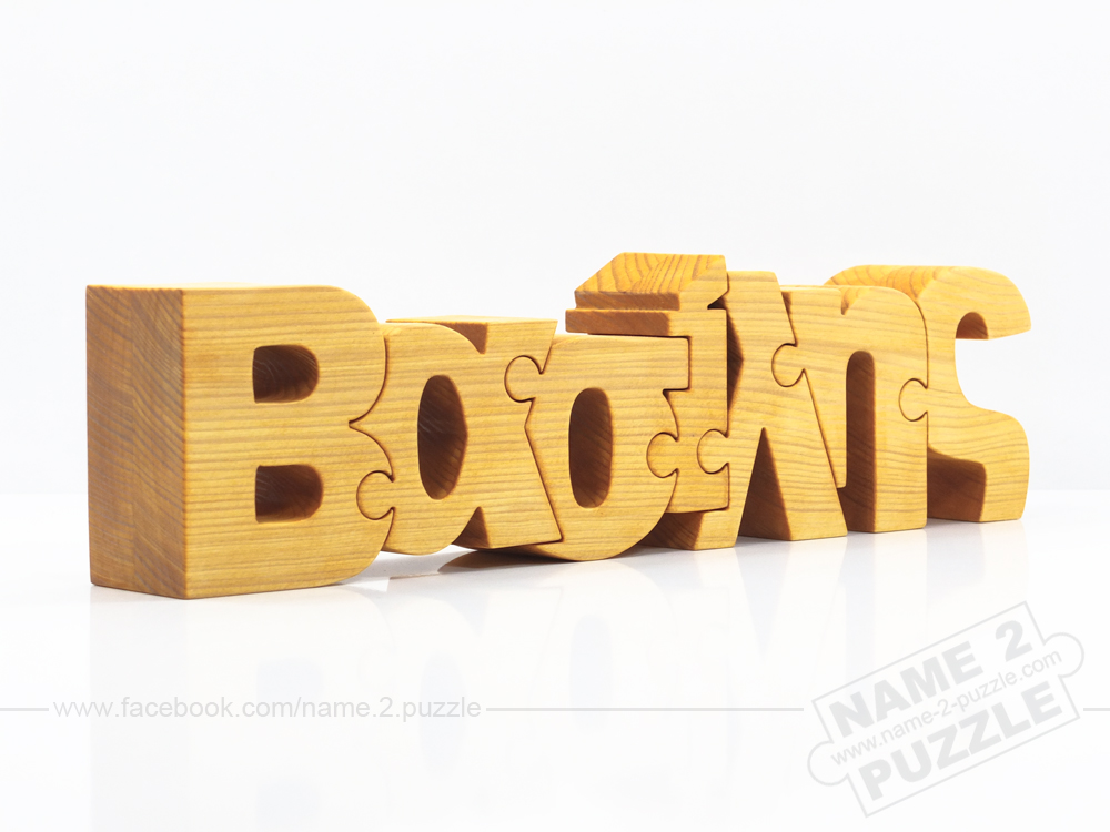 generate you name on puzzle handmade gift